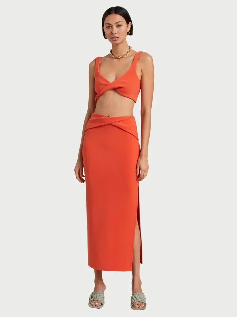 Bec & Bridge Clover Set Flame Orange Size 8 photo 3