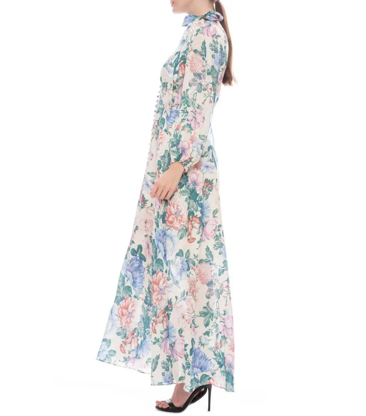 Zimmermann Verity Plunge Long Dress Dreamy Print Size 3 / AU 14 photo 2