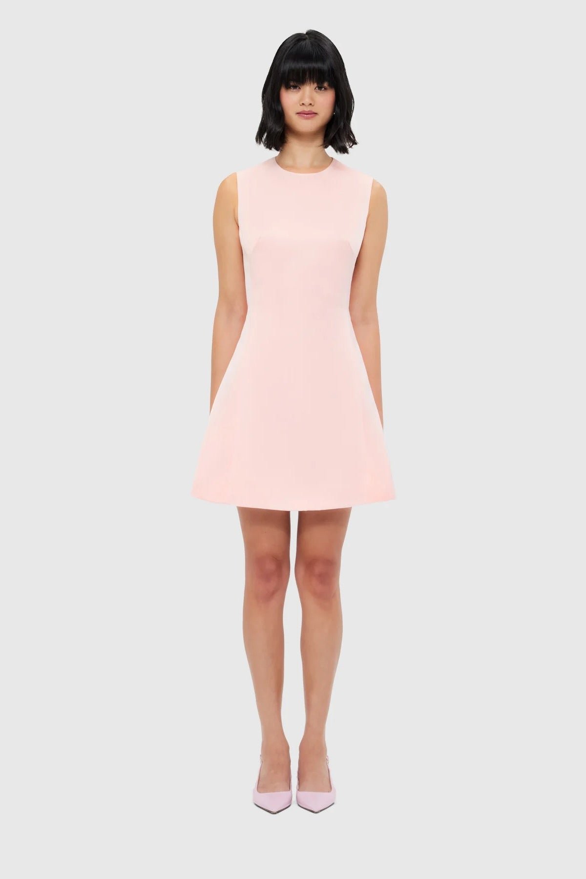 LEO LIN CHLOE SLEEVELESS MINI DRESS - SOFT PINK photo 10