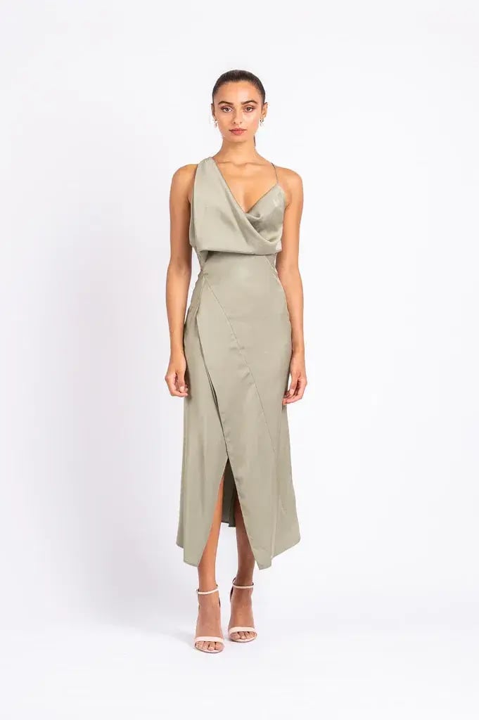 One Fell Swoop Muse Dress in Serpent Green Size 8 photo 2