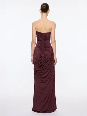 Paris Georgia Val Dress | Oxblood Size M photo 2