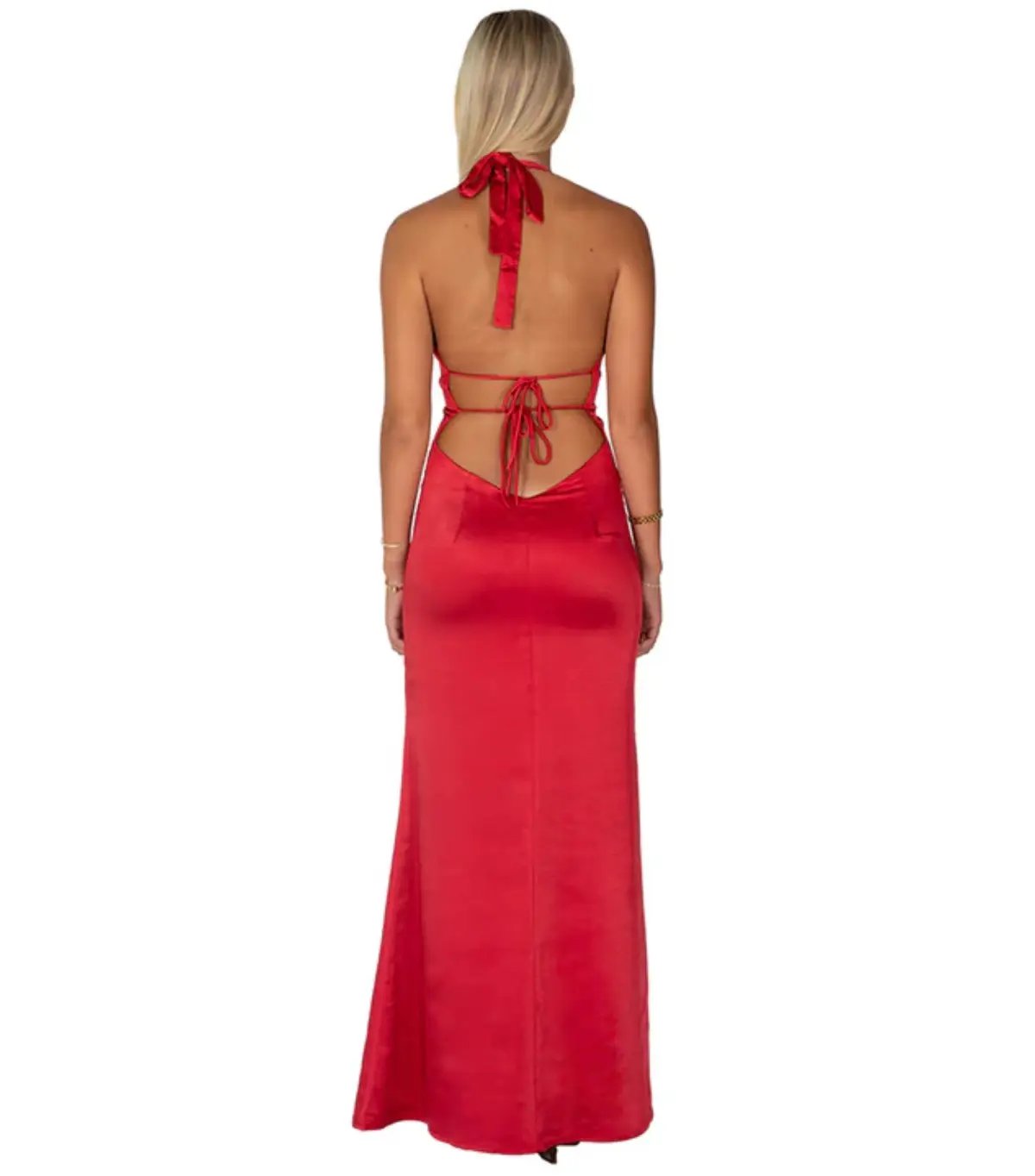 I AM DELILAH Margot Maxi Dress in Cherry Size S / AU 8 photo 4