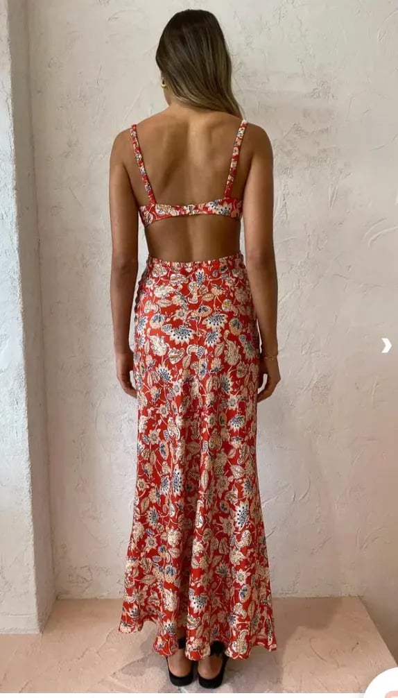 Bec & Bridge Ruby Maxi Dress Print Size 8 photo 10