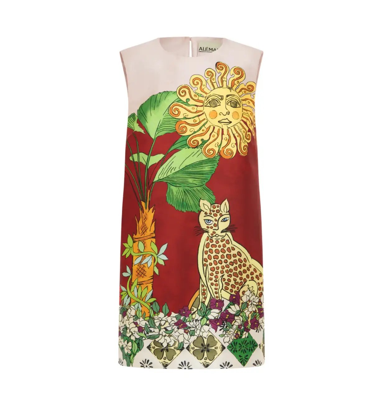 Alemais Tiger Mini Dress Multi Size AU 8 photo 4