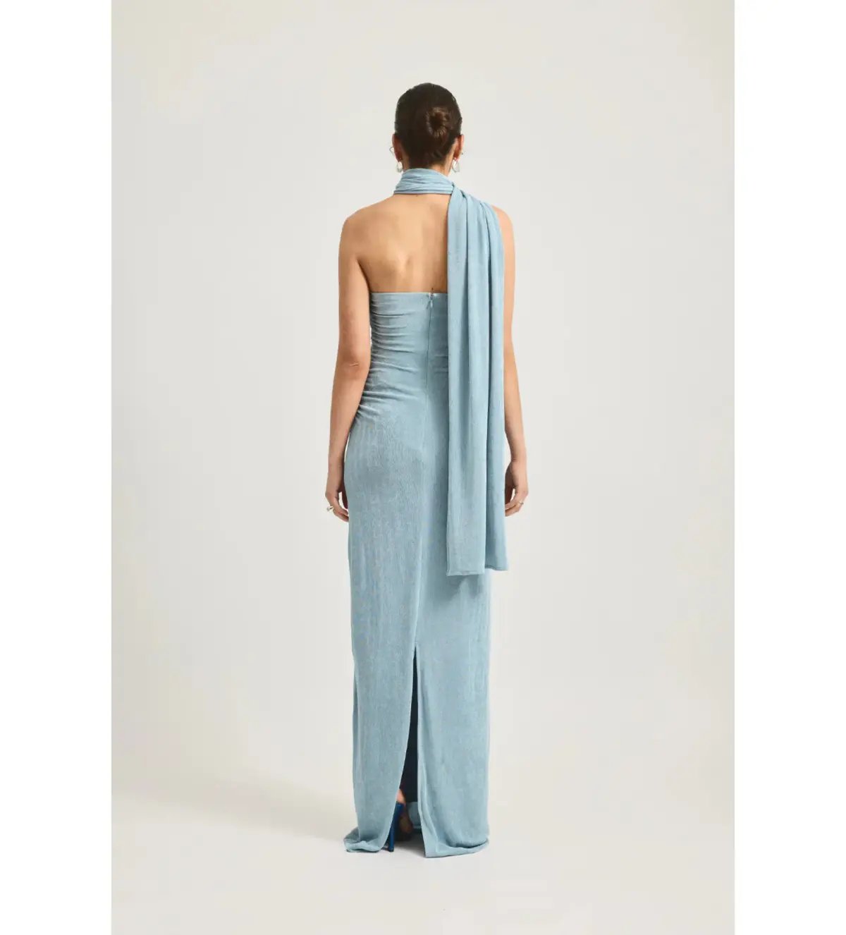 Tojha Iesha Maxi Dress Powder Blue Size 6 photo 4