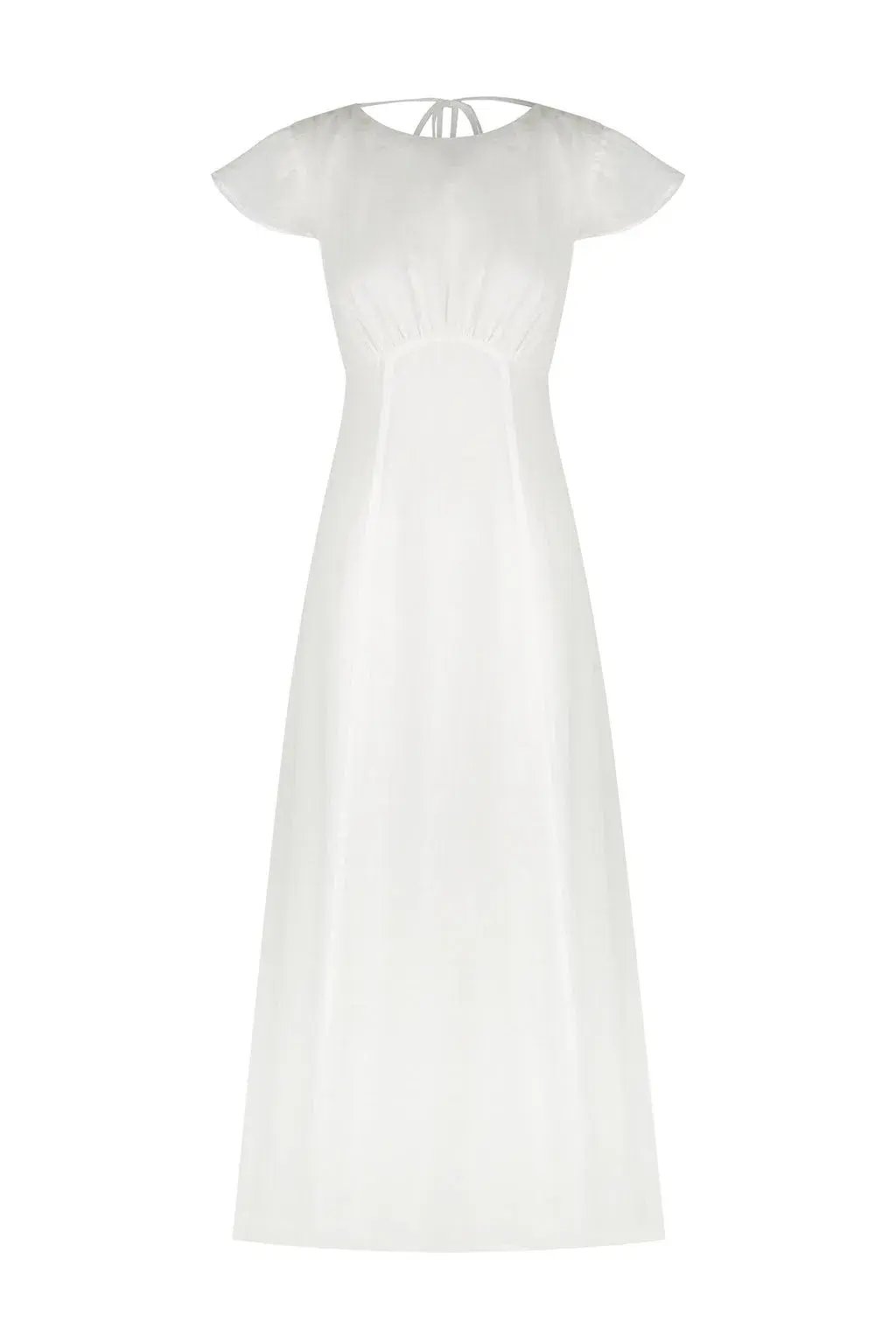 Hansen and Gretel Portofino Backless Dress in Ivory Size 14 photo 3