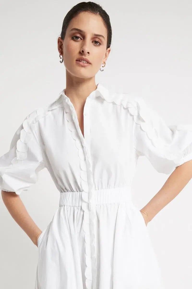 Sass and Bide Heaven Knows Dress White Size 8 photo 5