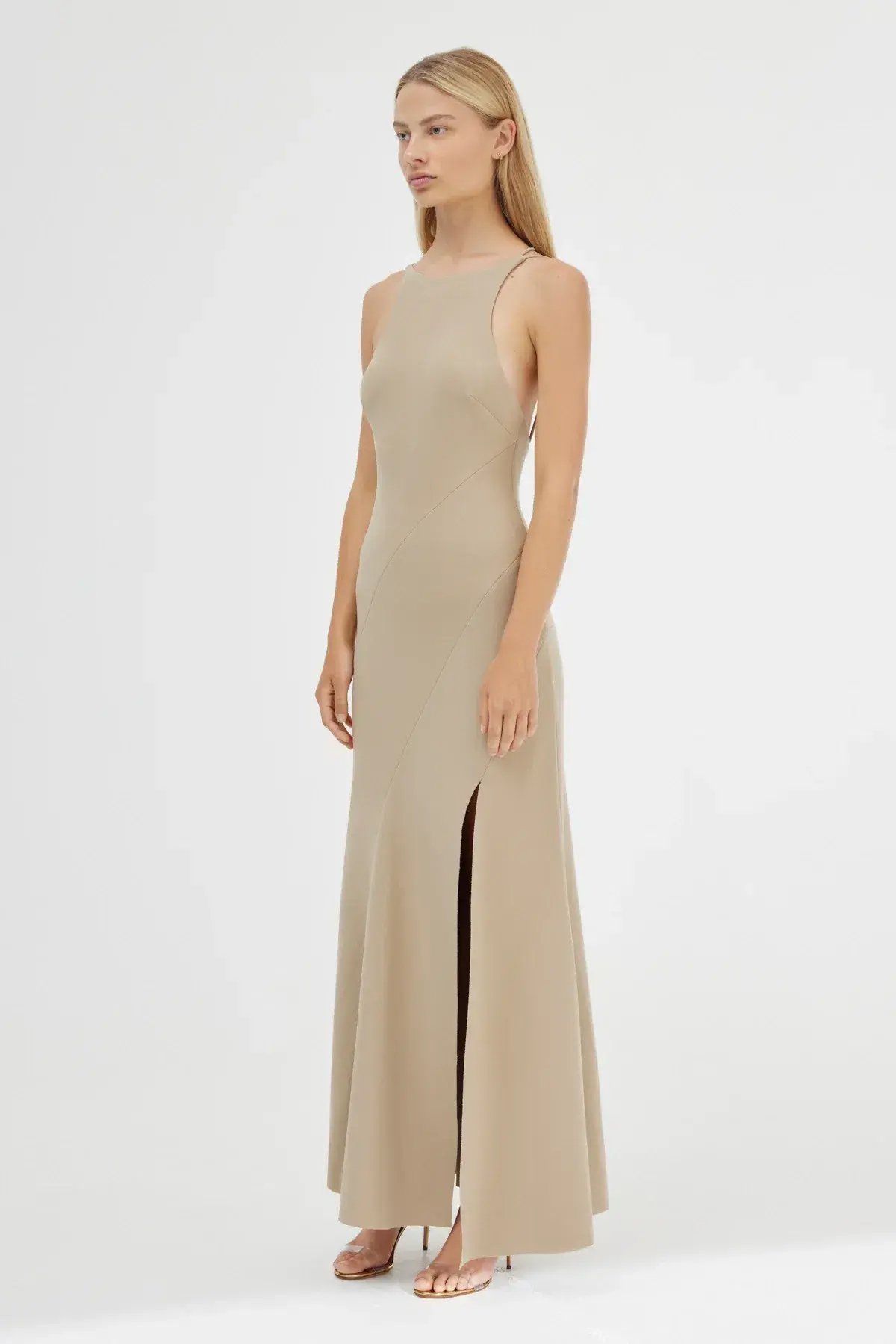 Significant Other Aisling Backless Dress in Latte Size 10 photo 2