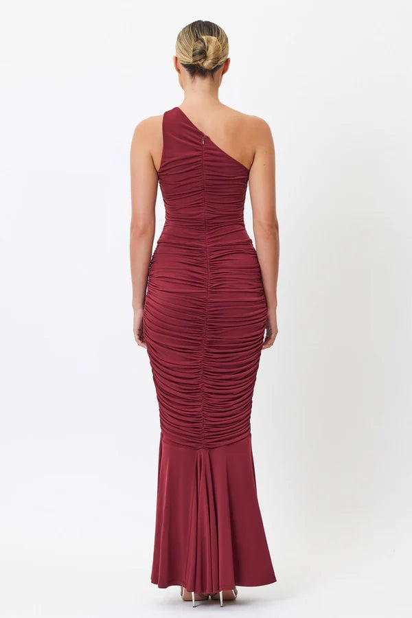 Bianca and Bridgett Ansley Maxi Dress - Wine photo 4