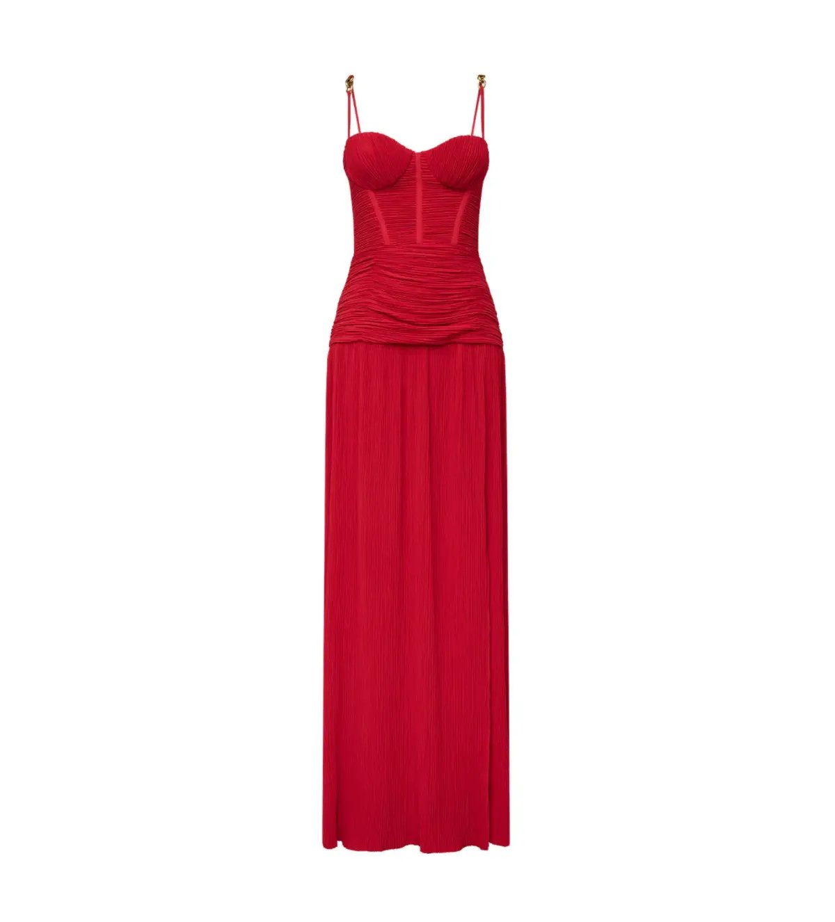 Manning Cartell Double Time Pleat Dress Red Size AU 6 photo 8