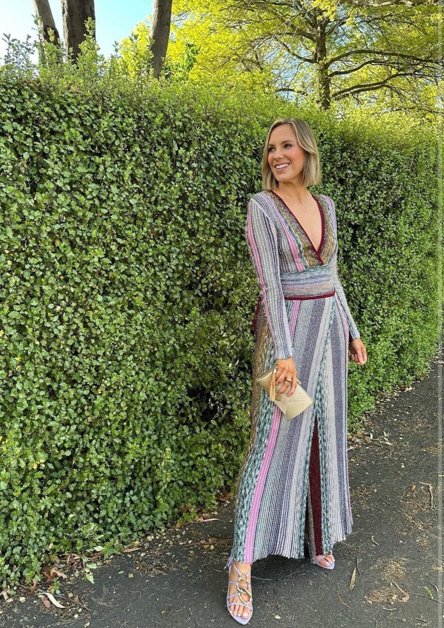 Missoni Sequinned Crochet Knit Maxi Dress photo 4
