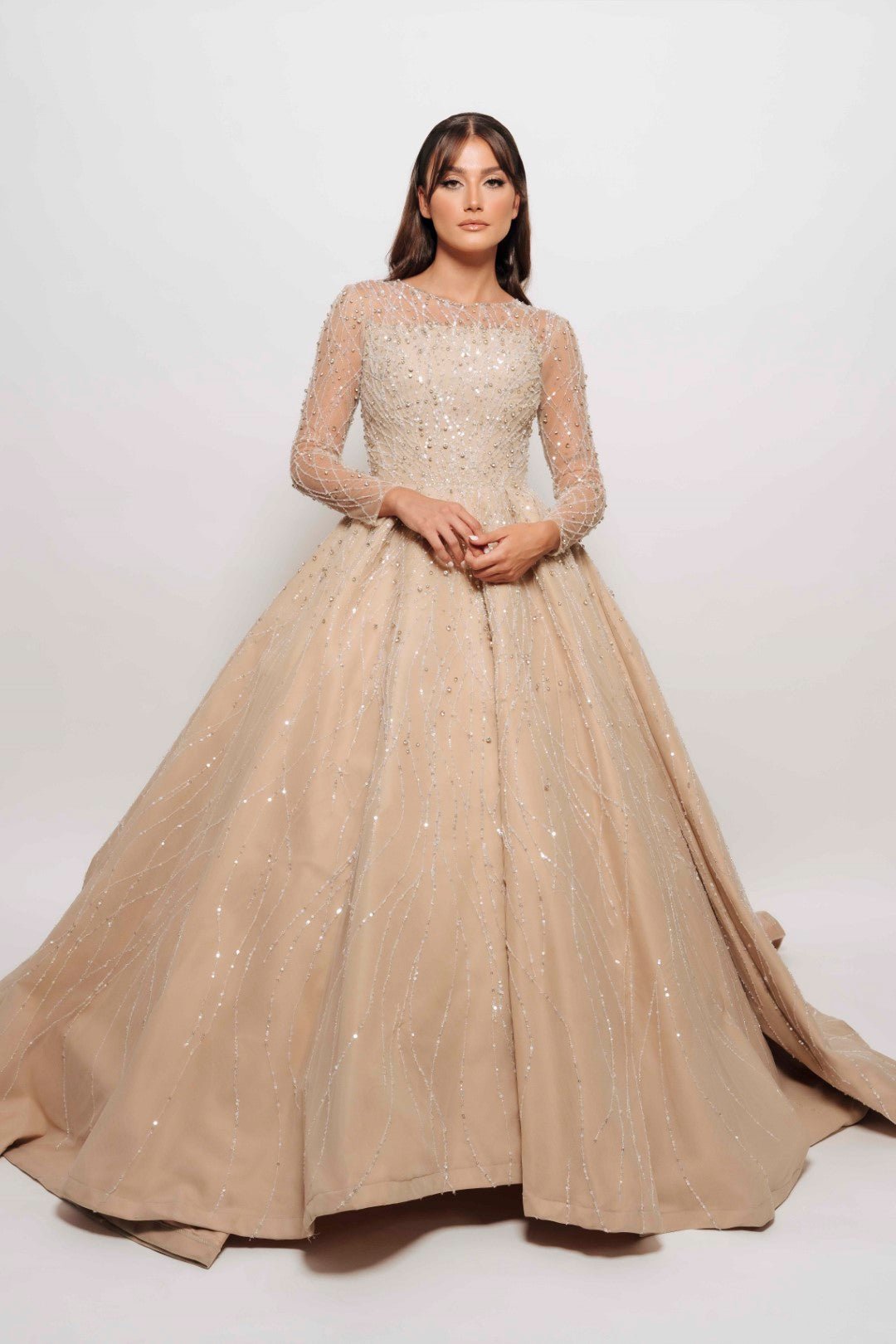 GRACE BALLGOWN BY INTEGRITY NUDE photo 4