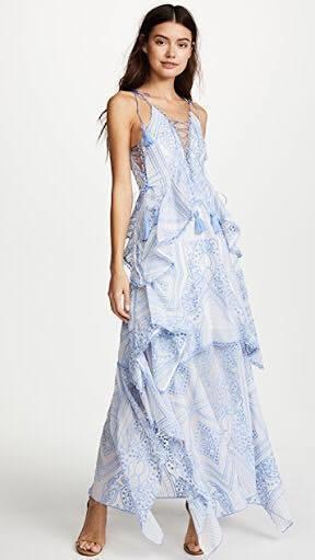 Natalie Rolt Bridget Maxi Dress Bluebell Size S / 1 / AU 8 photo 19