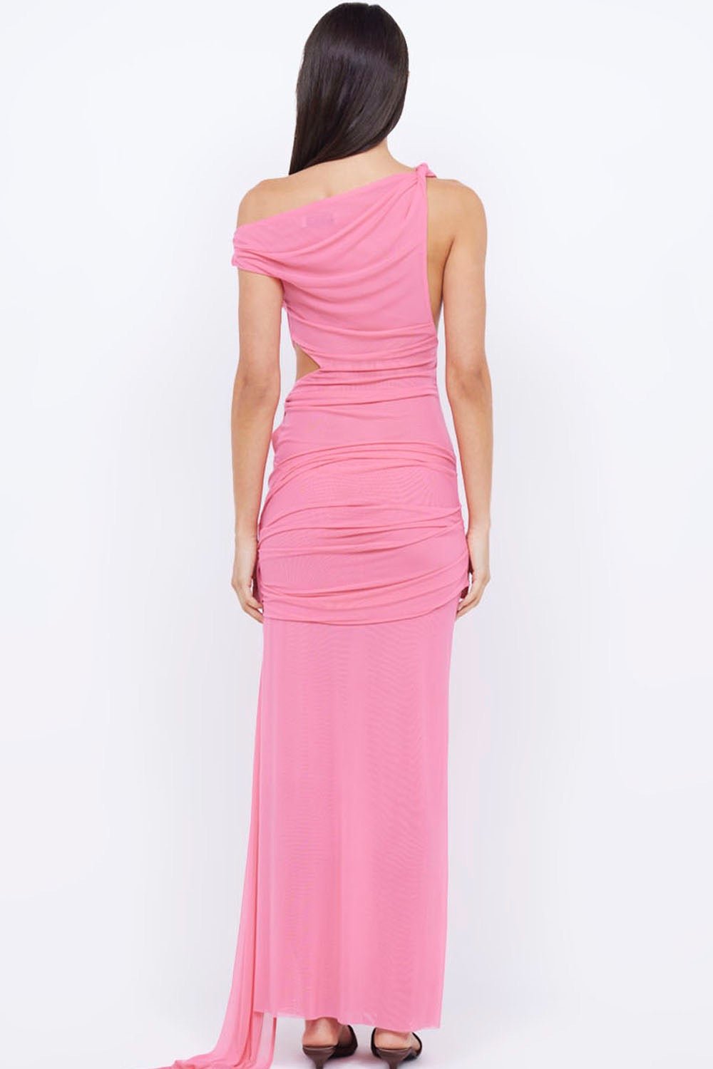 BEC & BRIDGE KAILANI ASYM DRESS - GRAPEFRUIT PINK photo 6