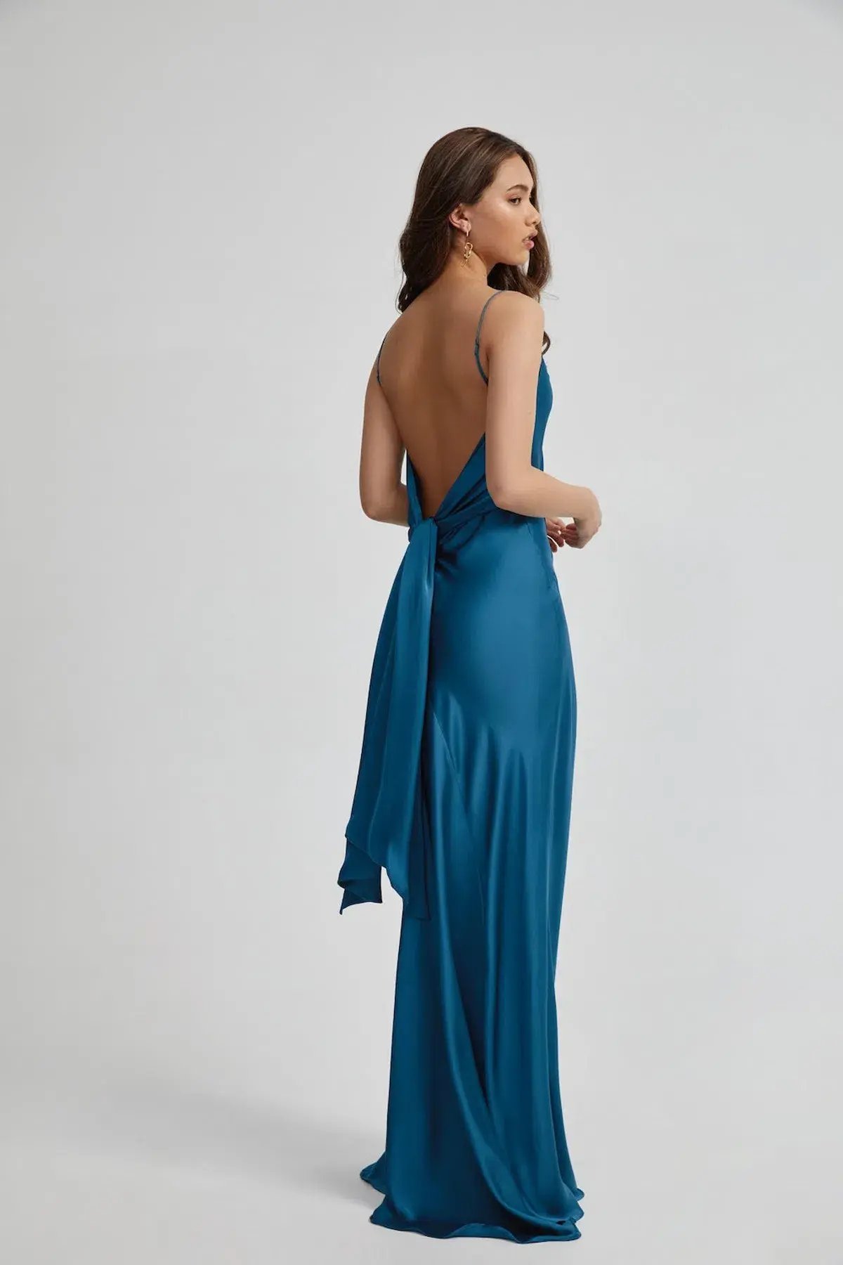 Lexi Romy Dress in Teal Size 12 photo 3