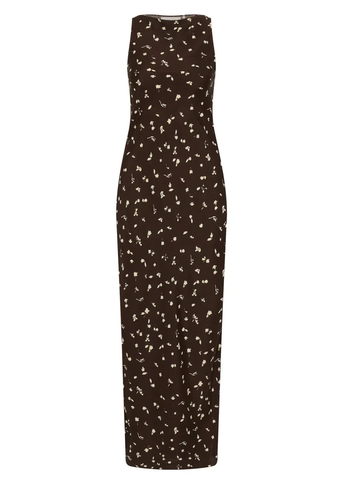 Faithfull the Brand Silya Dress Clover Brown Size 8 photo 6