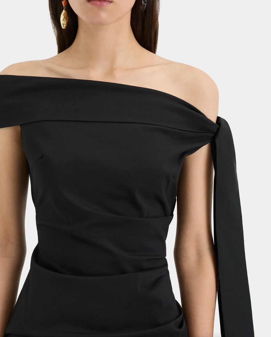 Sir The Label Dahlia Gown Black photo 2