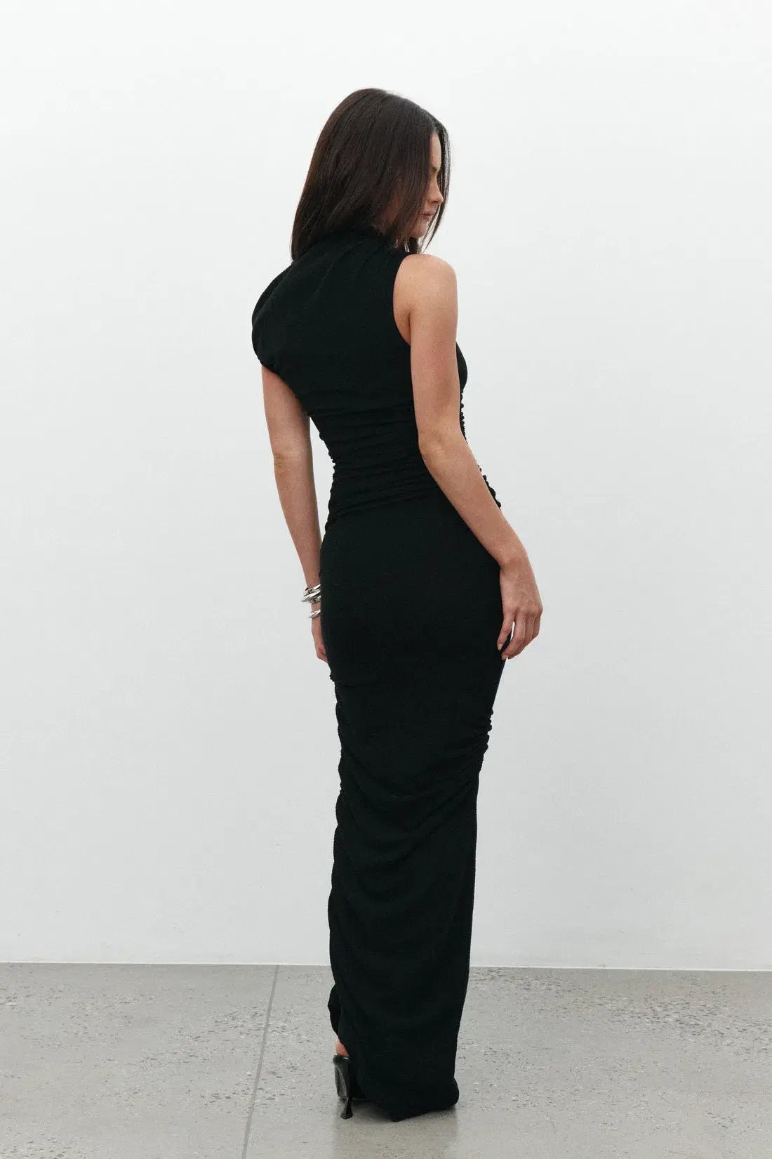 Bayse Azora Maxi Dress Black Size S / AU 8 photo 3
