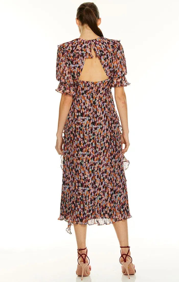 Sheike Faded Floral Maxi Dress Ivory Floral Size AU 12 photo 7