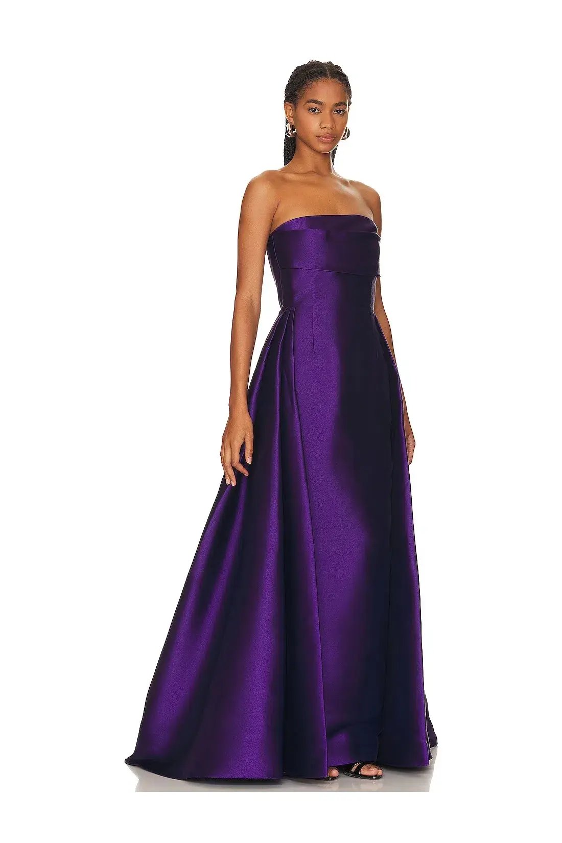 Solace London The Tiffany Maxi Dress Purple Size 10 photo 2