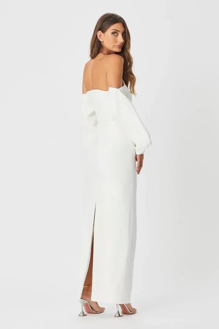 Bianca & Bridgett Honey Dress White Size 8 photo 2