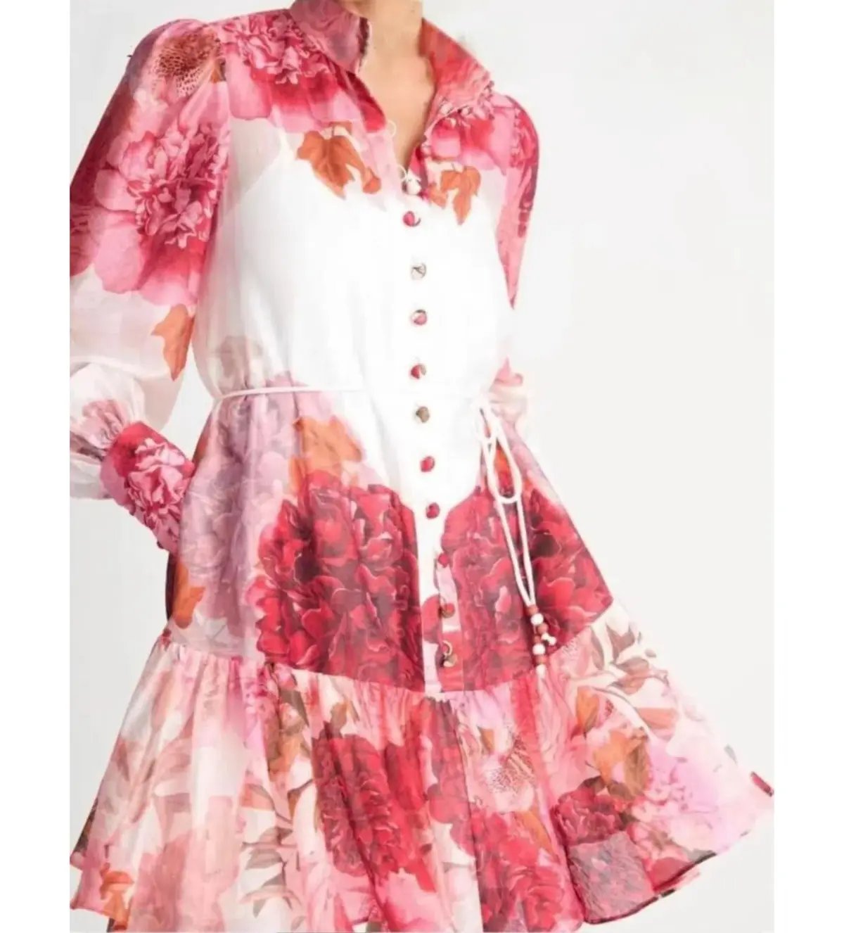 Sheike J’adore Mini Dress Floral Size AU 12 photo 3