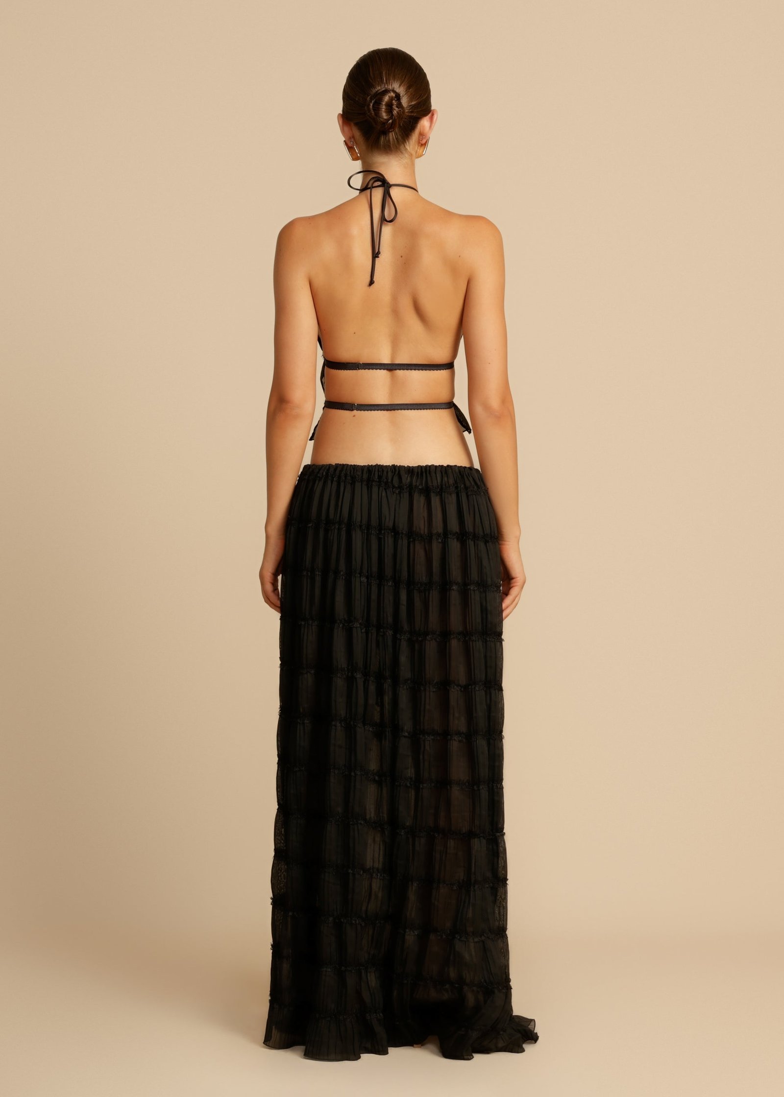 ARCINA ORI JULIETTE SKIRT - BLACK photo 6