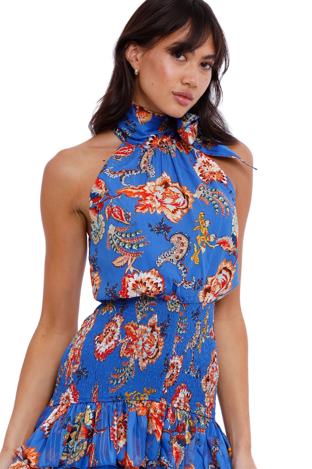 Virago Dress - Blue photo 4