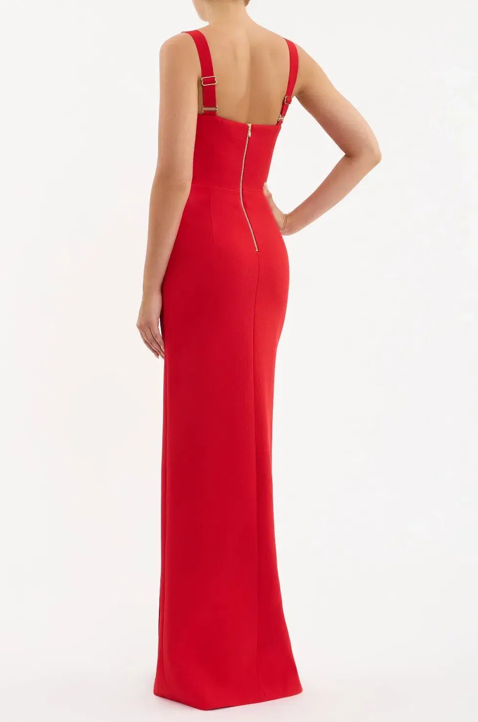 Rebecca Vallance Karina Gown in Red Size 6 photo 3