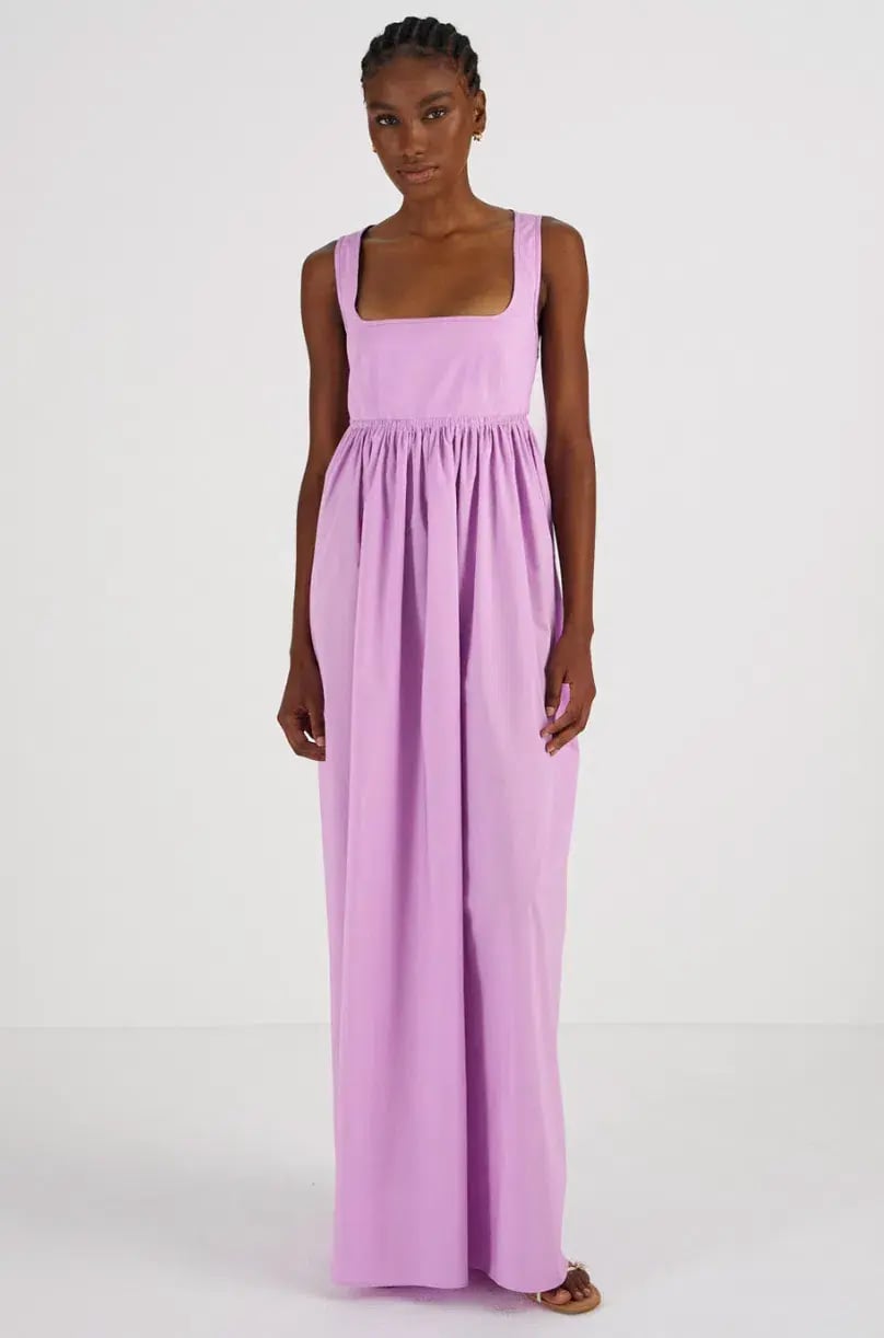 Oroton Cotton Sundress Purple Size 10 photo 4