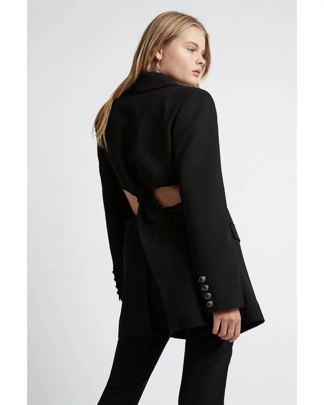 Aje Universal Cutout Blazer Black photo 2