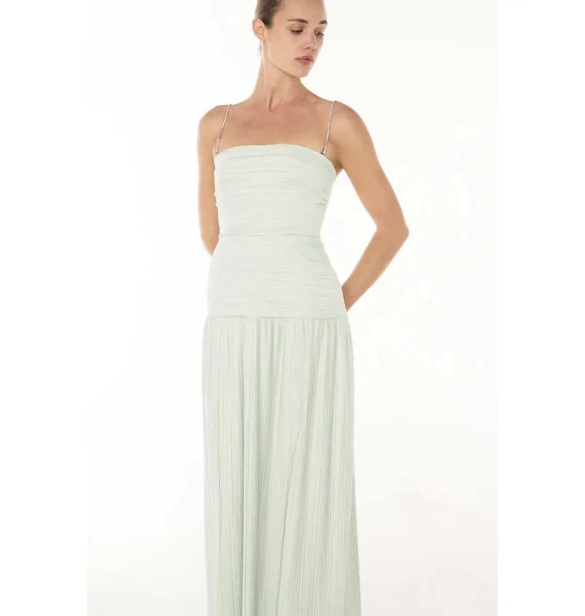 Manning Cartell Royal Debut Maxi Dress Sage Size 8 photo 2