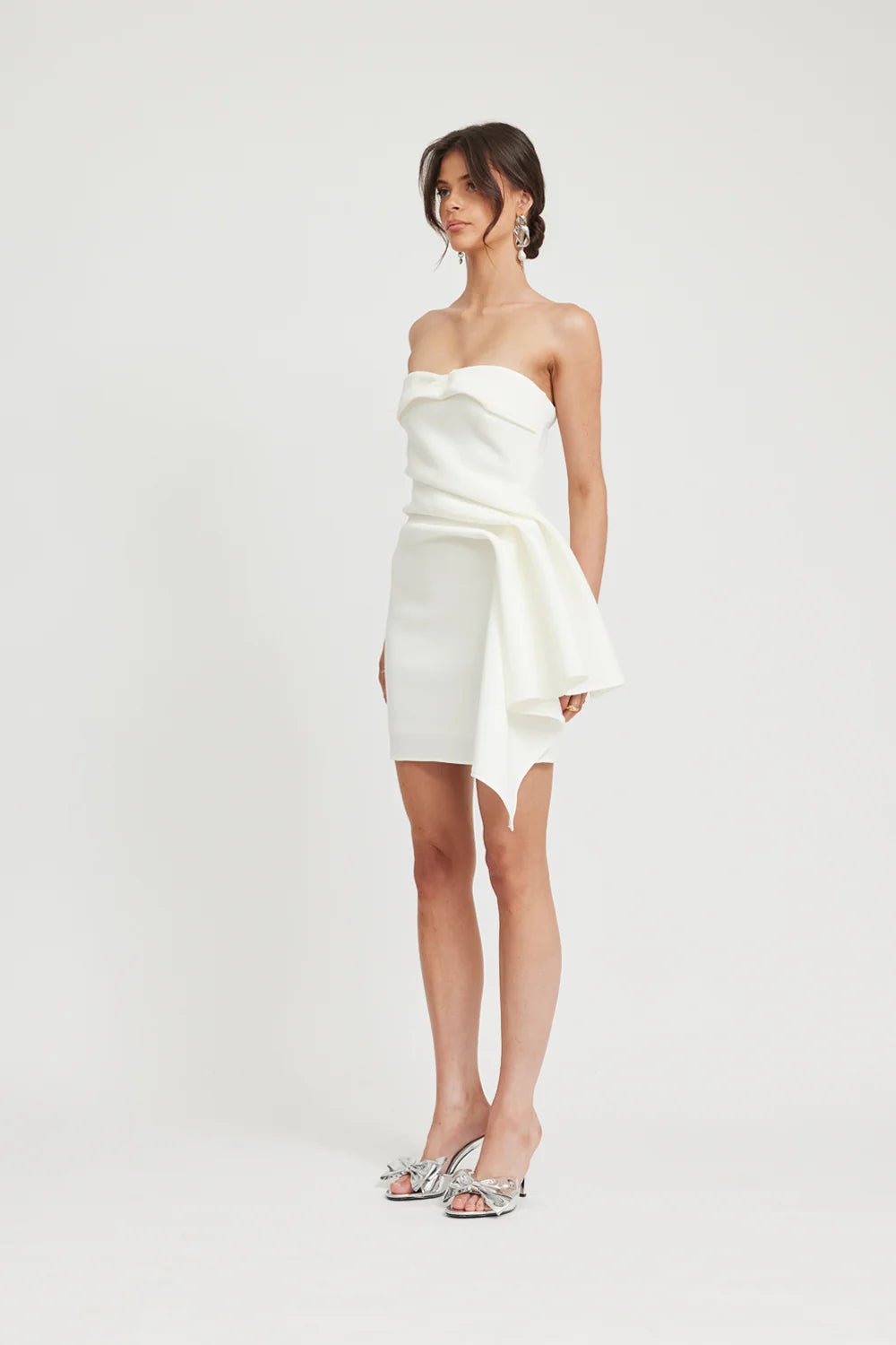 TOJHÀ NEVIE DRESS - IVORY photo 3