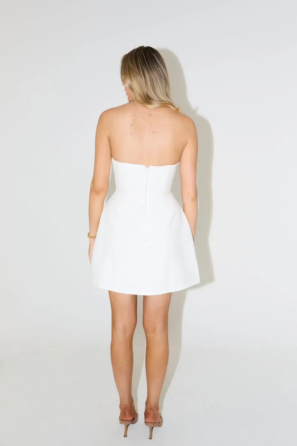 Odd Muse The Ultimate Muse Strapless Mini White Size M/AU 10 photo 4