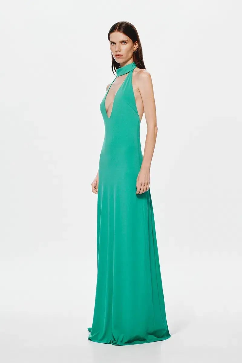 Misha Maybel Jersey Dress Green Size 12 photo 2