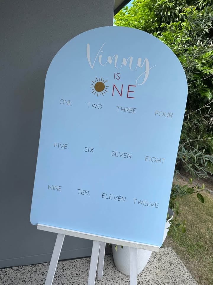 Personalised sign hire to suit all of your events. photo 10