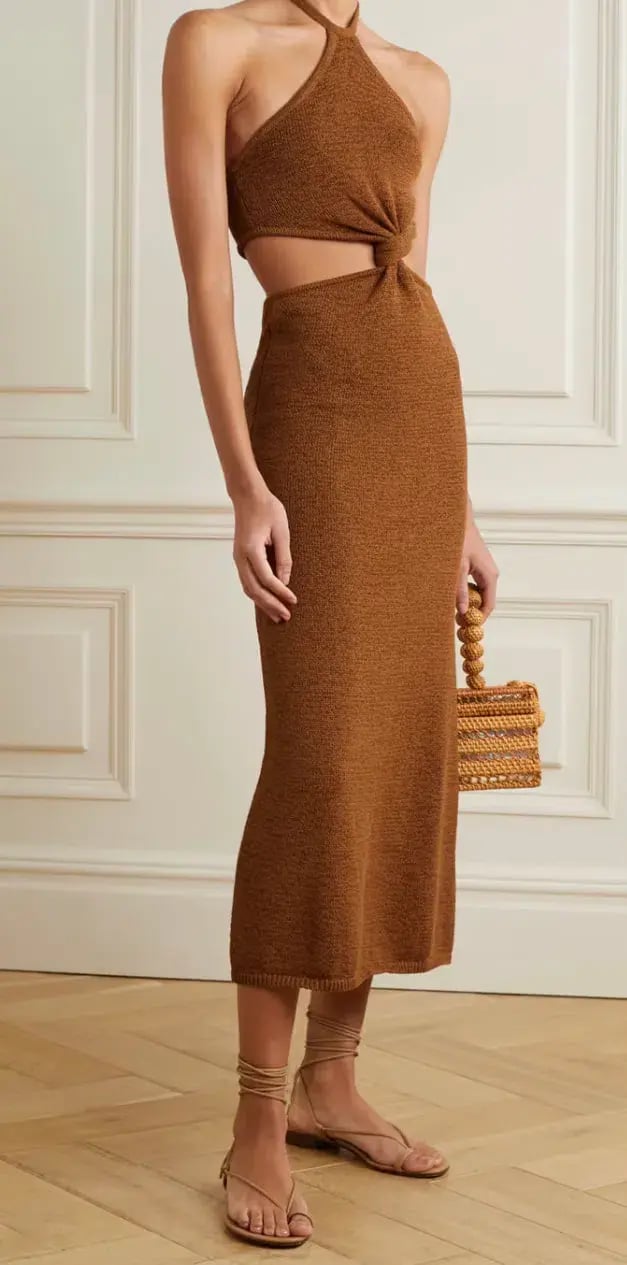 Cult Gaia Cameron Midi Dress Amber Size M / Au 10 photo 6