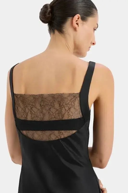 Sir The Label Dunya Lace Gown Black Size 10/M photo 4