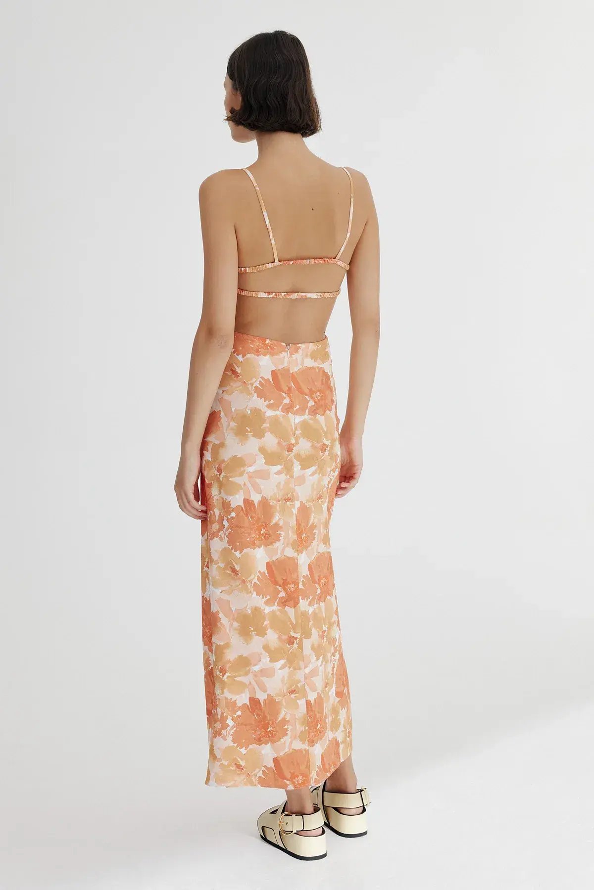 Significant Other Maeve Maxi Dress in Scarlett Poppy Floral Size 12 photo 3