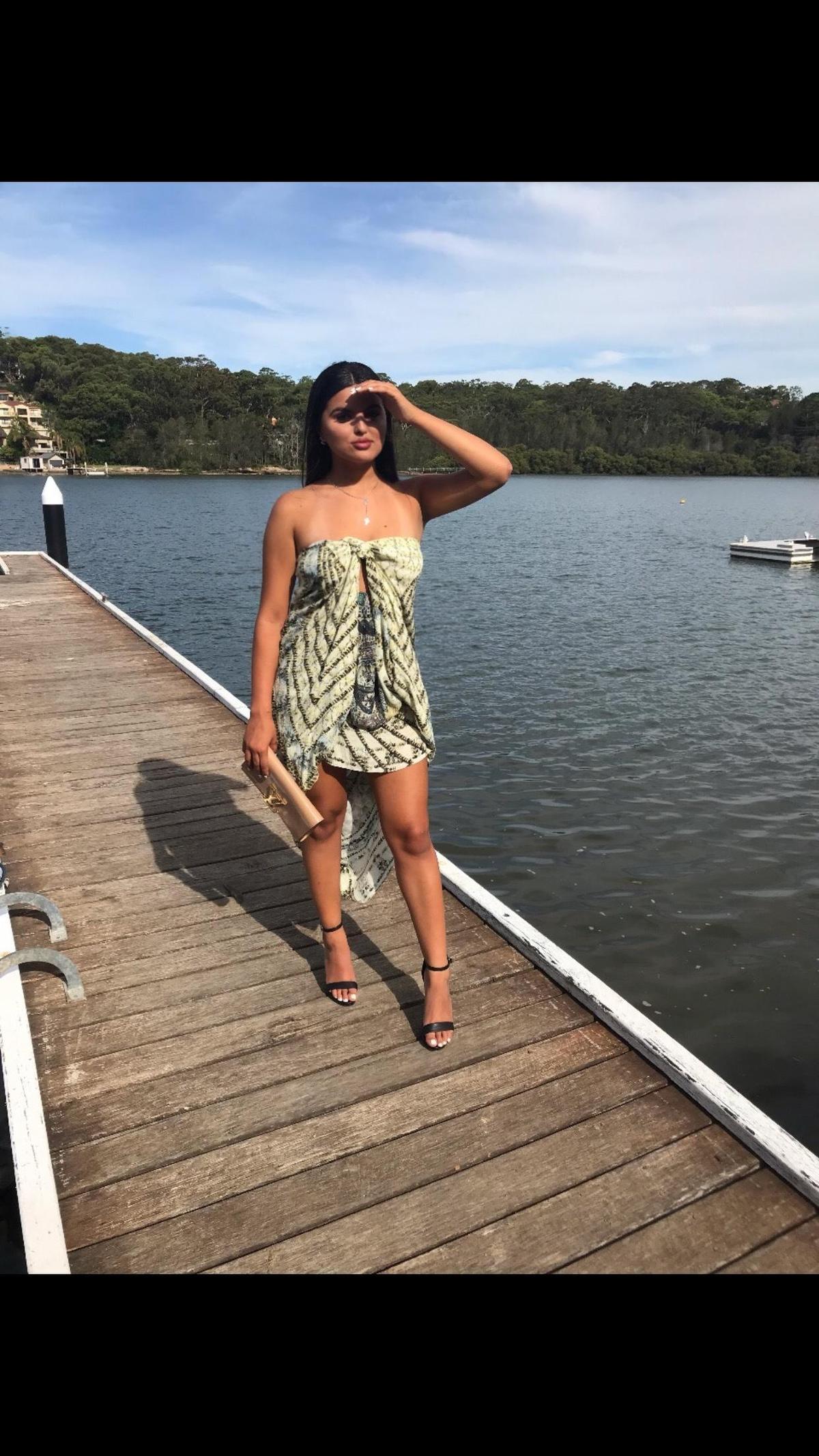 CAMILLA green print mini size 8 photo 2