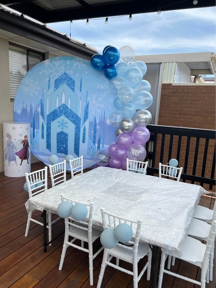 Kids party/event chairs and tables for hire- Tiffany chairs and folding trestle tables HIRE ONLY photo 4