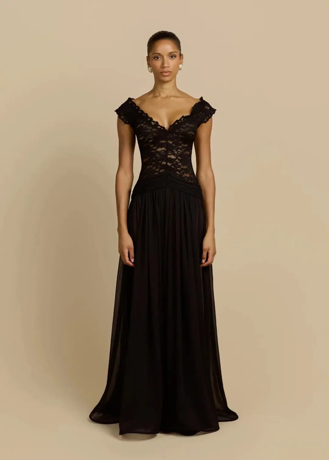 ARCINA ORI ARABELLA DRESS BLACK SIZE 8 (S) photo 2