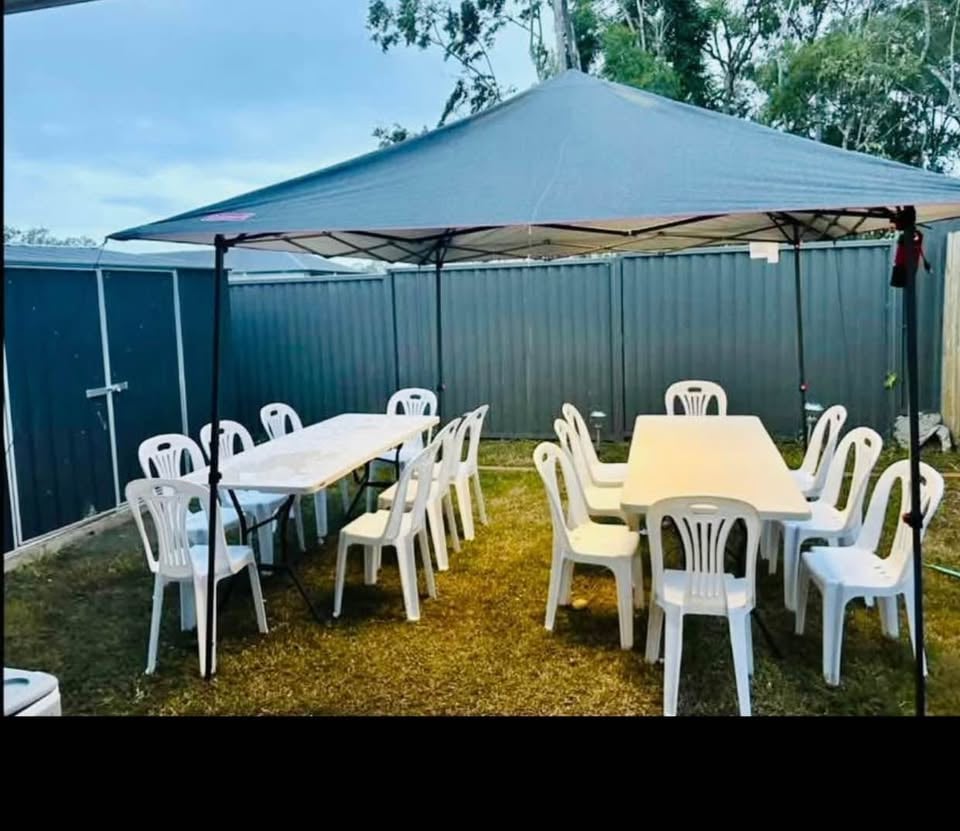 Party hire) Chairs, tables Fiary floss Popcorn machines, gazebo chaffing dishes photo 9