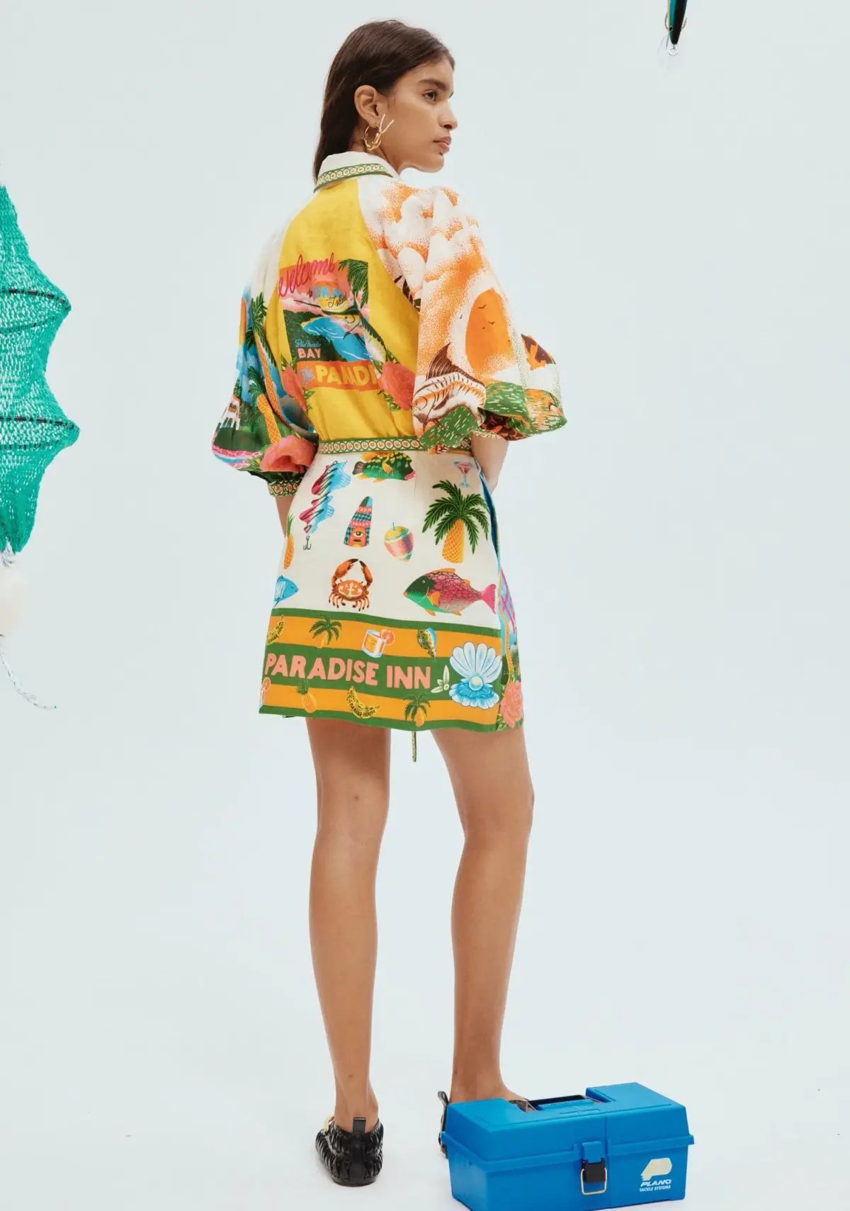 Alemais Paradiso Mini Dress Muti Size AU 8 photo 3