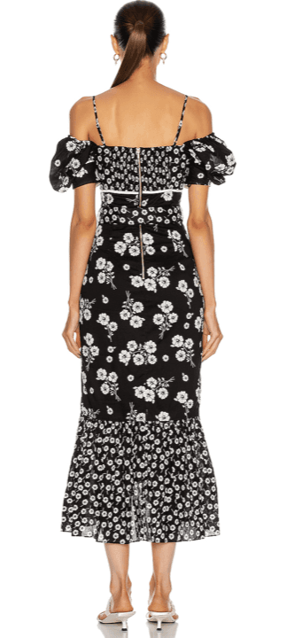 Alice McCall Izabella Midi Dress Floral Size 12 photo 2
