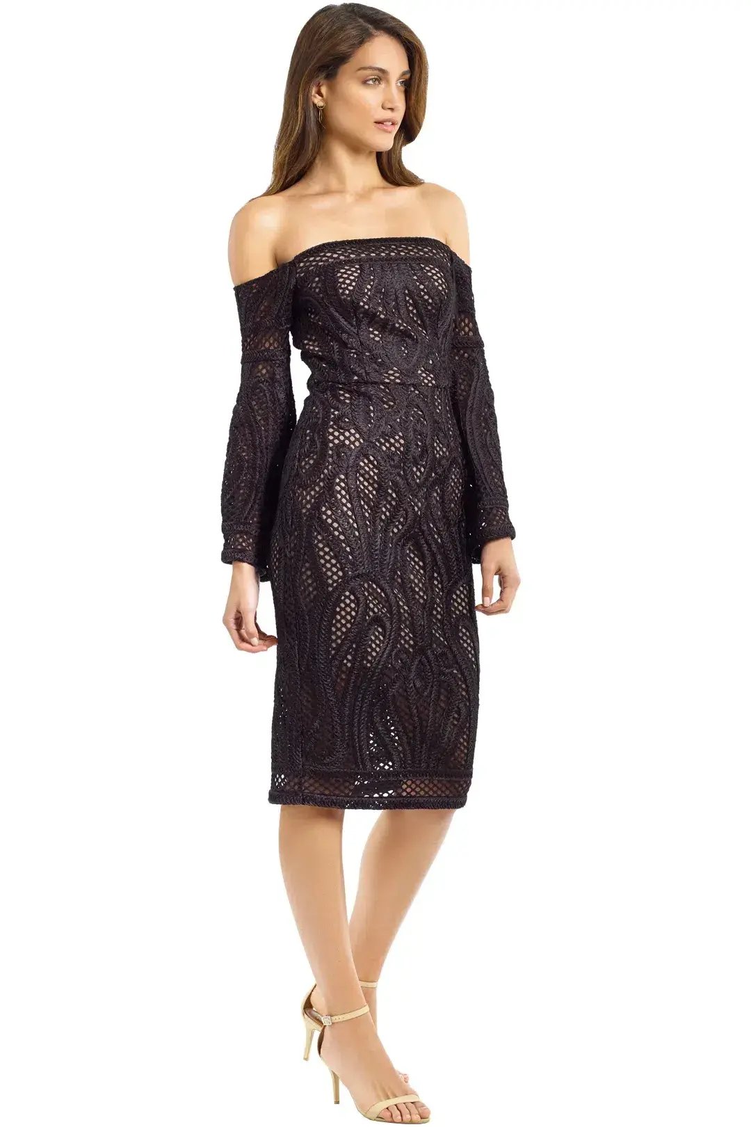 Thurley Sonnet Strapless Dress Black Size 6 photo 2