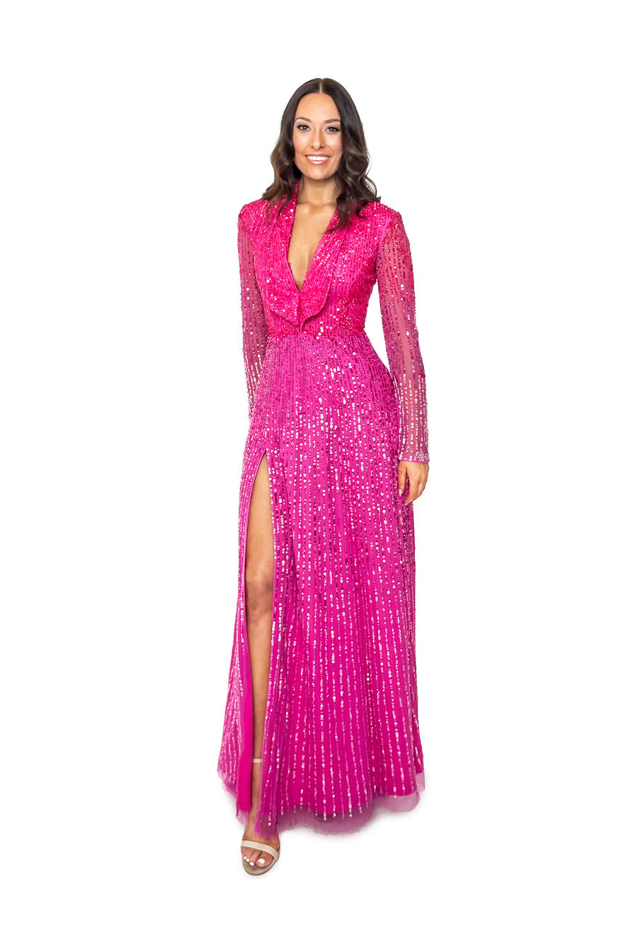 Jonte Designs Fuschia Gown photo 2