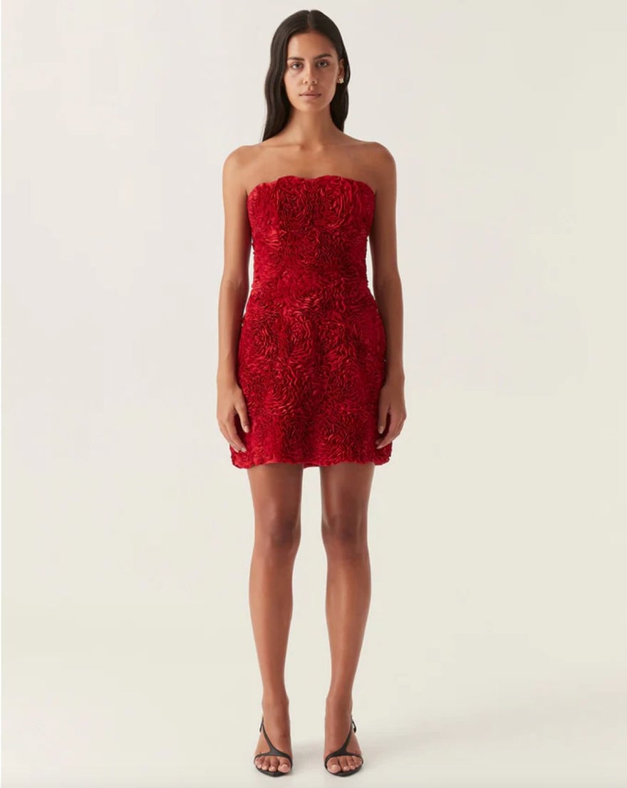 Aje Gazer Rosette Mini Dress photo 2