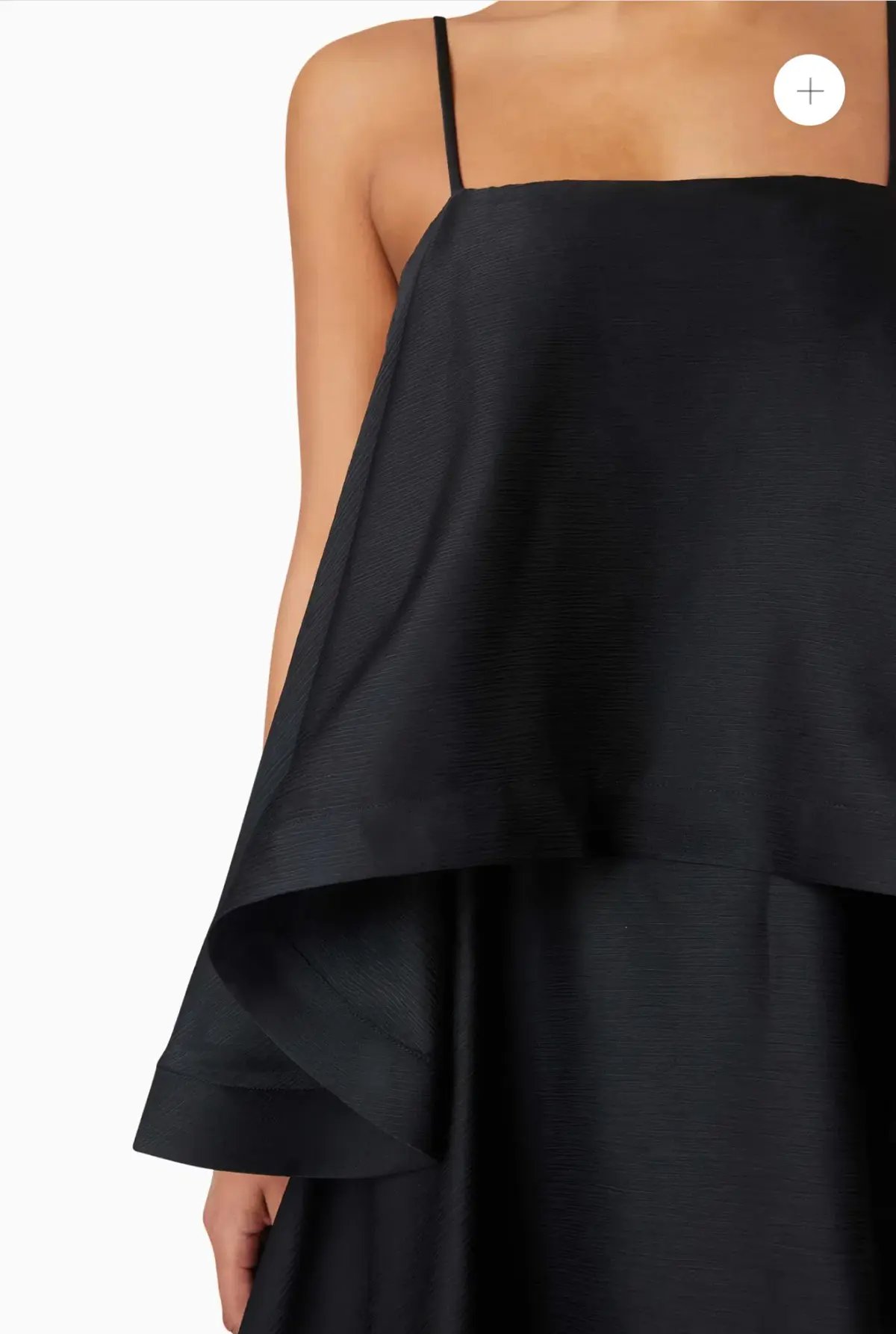 Elliatt - Tilly Tiered Maxi Dress in Black photo 6
