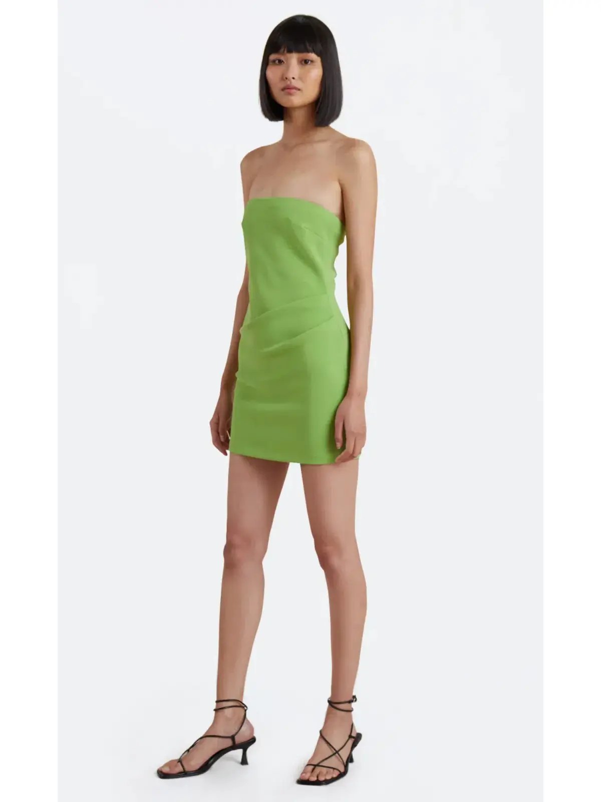 Bec & Bridge Karina Mini Dress Pea Green Size AU 6 photo 2